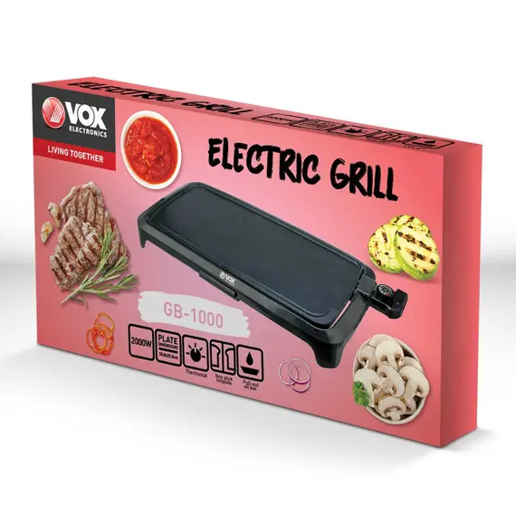 GRILË ELEKTRIKE GB 1000, 2 imazh