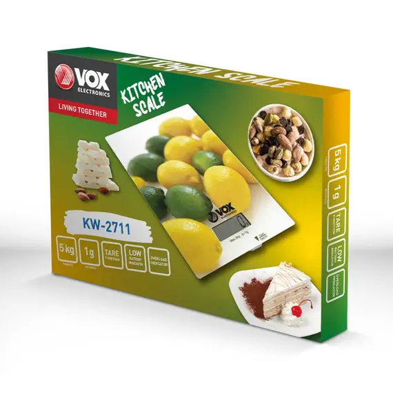 Kitchen scale VOX KW 2711, 2 imazh
