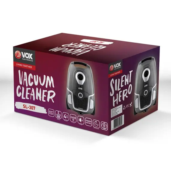 FSHESË ME KORENT VOX SL 307 me qese, 2 imazh