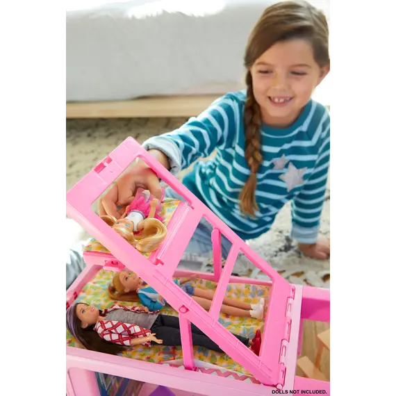 Barbie 3-In-1 Dreamcamper Vehicle And Accessories, 10 imazh