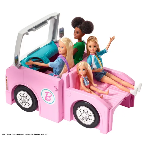Barbie 3-In-1 Dreamcamper Vehicle And Accessories, 7 imazh
