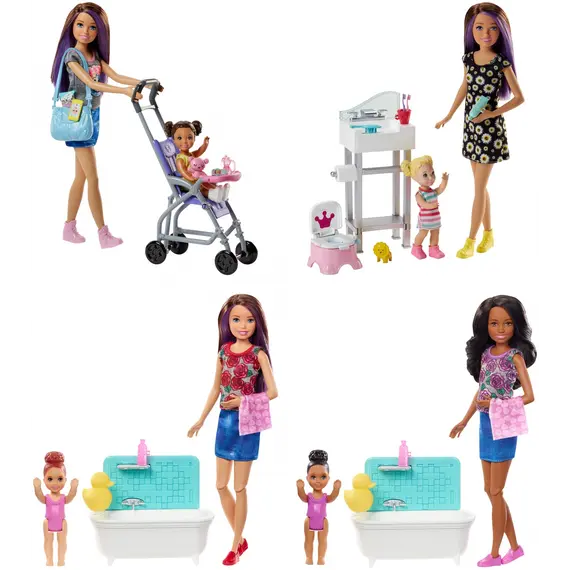 Barbie Skipper Babysitters Inc. Doll And Accessory Assortment., 4 imazh