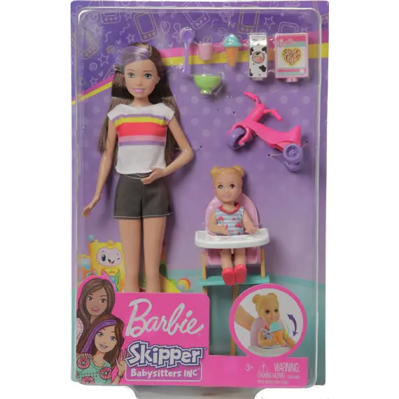 Barbie Skipper Babysitters Inc. Doll And Accessory Assortment., 44 imazh