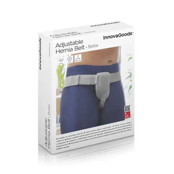 Adjustable Inguinal Hernia Belt Beltia InnovaGoods, 2 imazh