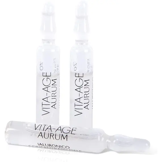 Shishe me koncentrat hialuronik Bottega di LungaVita Vita-Age Aurum, 2 imazh
