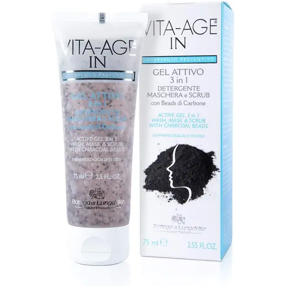 Bottega di LungaVita Vita-Age In Active Gel 3 në 1+ Scrub+ Maskë