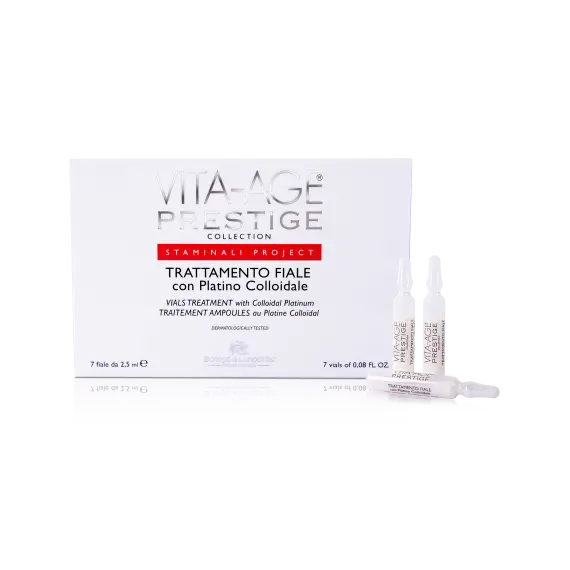 Trajtim me shishkë Bottega di LungaVita Vita-Age Prestige me platin koloidal