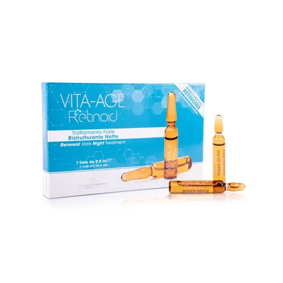 Bottega di LungaVita Vita-Age Retinoid Renewal Vials Trajtim natën