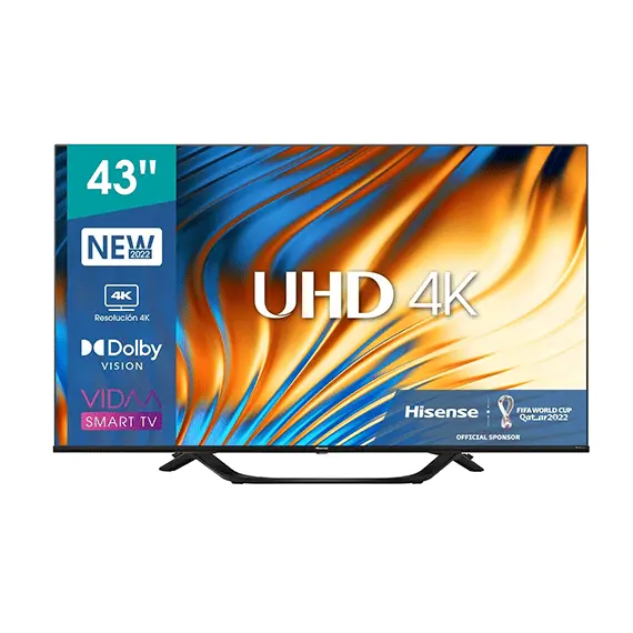 TV 43" HISENSE LED SMART ULTRA HD 4K, 1700 PCI, VIDAA U 5.0