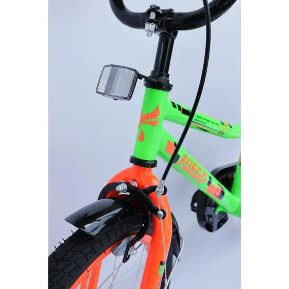 Biçikleta FUEGO EL NINJO GB10.5-16 JESHTEL/PORTOKALLI, 3 imazh