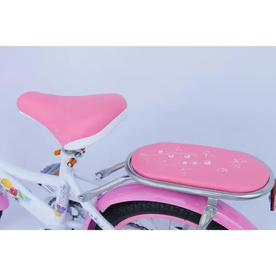 BICIKLETE FUEGO PRINCESA GB10.5-16 WHITE/PIN, 2 imazh