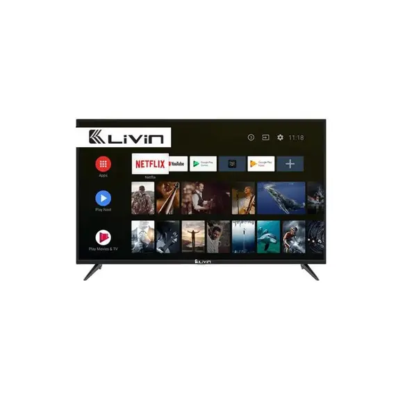 TV 55" Livin LV5525SCJ Led 4K UHD Smart Android Frameless, 2 imazh