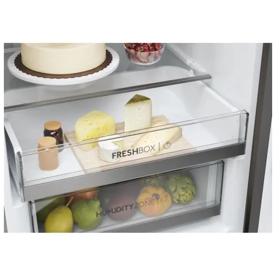 Frigorifer  Haier Normal HDW3618DNPB 377 L, 6 imazh