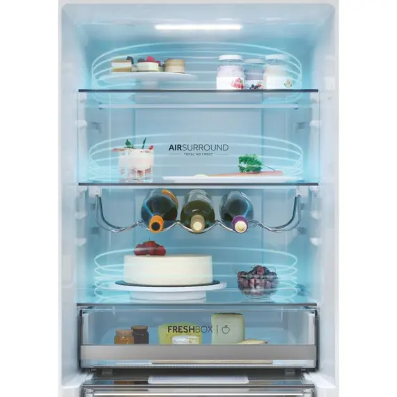 Frigorifer  Haier Normal HDW3618DNPB 377 L, 7 imazh