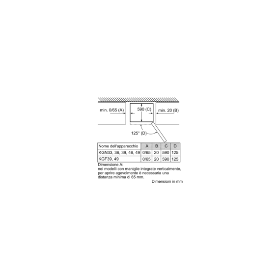 Frigorifer  BOSCH Normal KGN36NLEA 305 L, 9 imazh