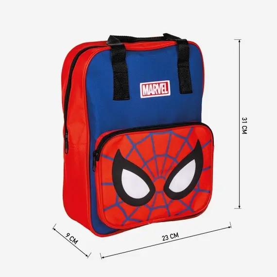 ÇANTA SHKOLLORE SPIDERMAN KUQ BLU, 2 imazh