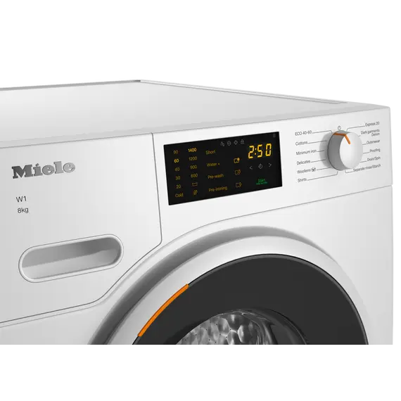 Washing Machine Miele WWD020 WCS 8kg Lotus white, 3 imazh