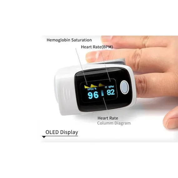 Oksimeter JZIKI me ekran OLED JZK-303, 5 imazh