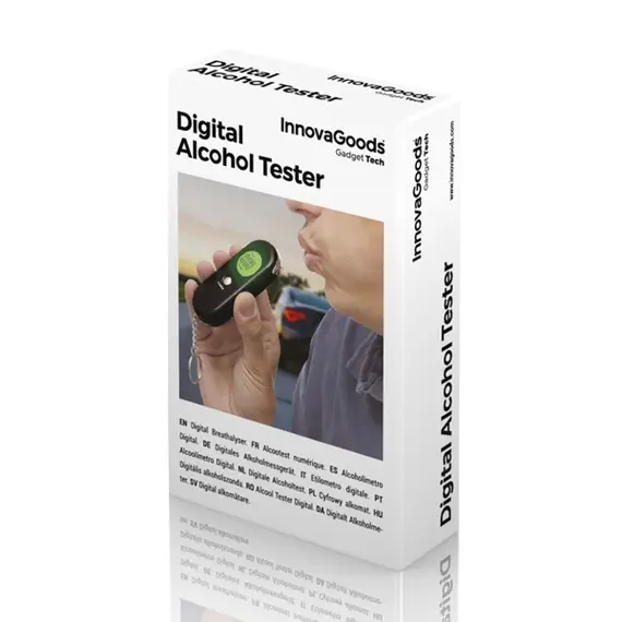 TESTER DIGJITAL I ALKOOLIT INNOVAGOODS, 3 imazh