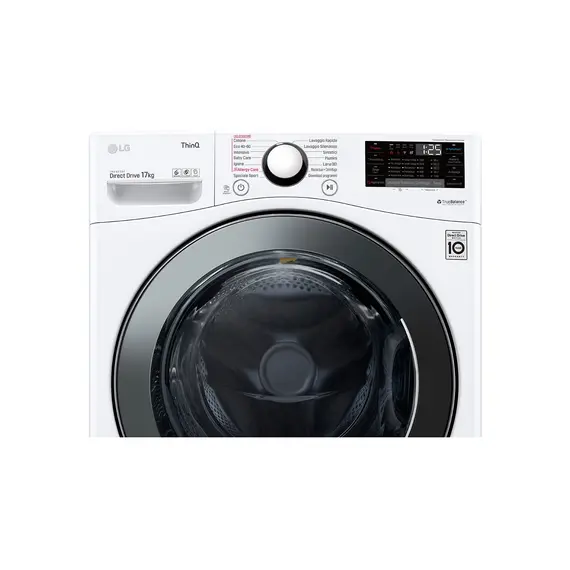 Lavatrice LG F1P1CY2W 17kg AI DD | Serie P1 Classe E | 1100 rpm TurboWash Wi-Fi | White, 4 imazh