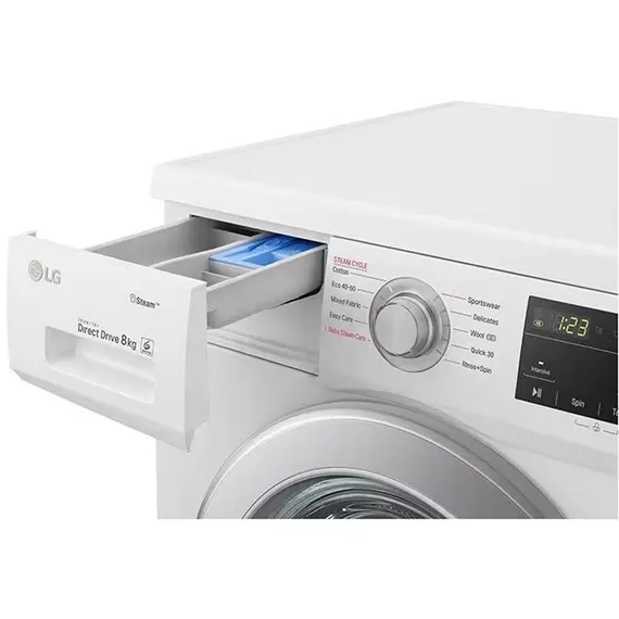 LAVATRICE LG F4J3TS4WE 8KG 1400 rpm D, 2 imazh