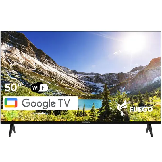 TV 50" FUEGO 50ELU720GTV LED 4K ULTRA HD Smart Google TV