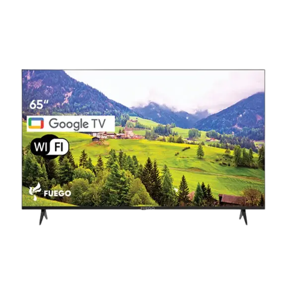 TV 65" Fuego 65ELU720GTV Led 4K Ultra HD Smart Google TV