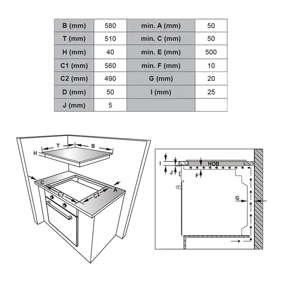 Pianurë VOX EBC410DB, 7 imazh
