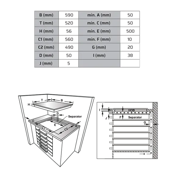 Built-in hob VOX EBI400DB, 3 imazh