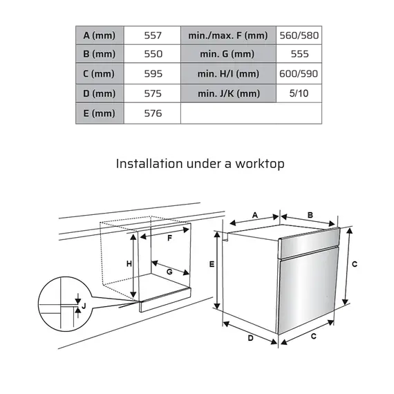 FURRË VOX SBM6510B3D, 3 imazh