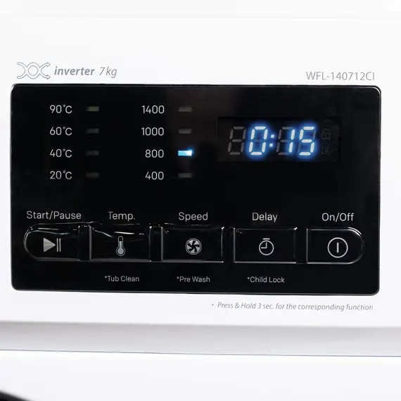 LAVATRICE VIVAX WFL-140712CI 7 KG Inverter A(A+++) 1400 rpm, 7 imazh