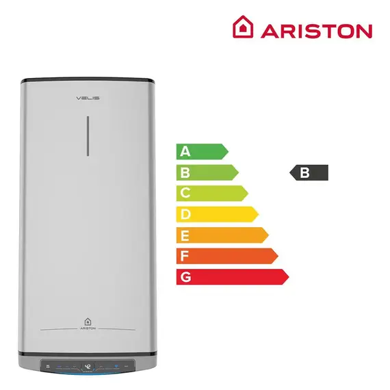 Bolier Ariston VELIS TECH Wifi 80L Electric (Grey), 2 imazh