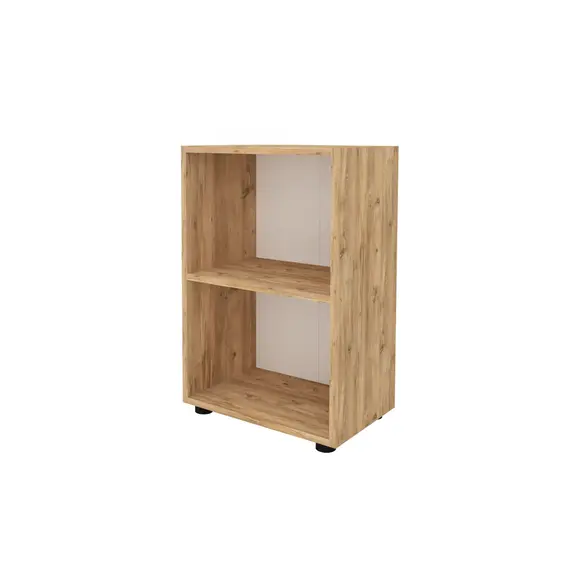MOBILJE FOLDER WITH 2 SHELVES - PINE, 3 imazh