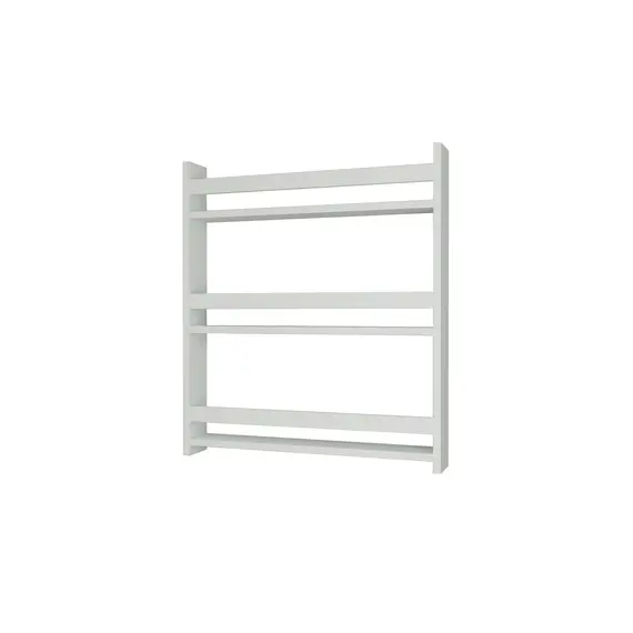 MOBILJE MONTESSORI BOOKSHELF WITH 3 SHELVES - WHITE, 4 imazh