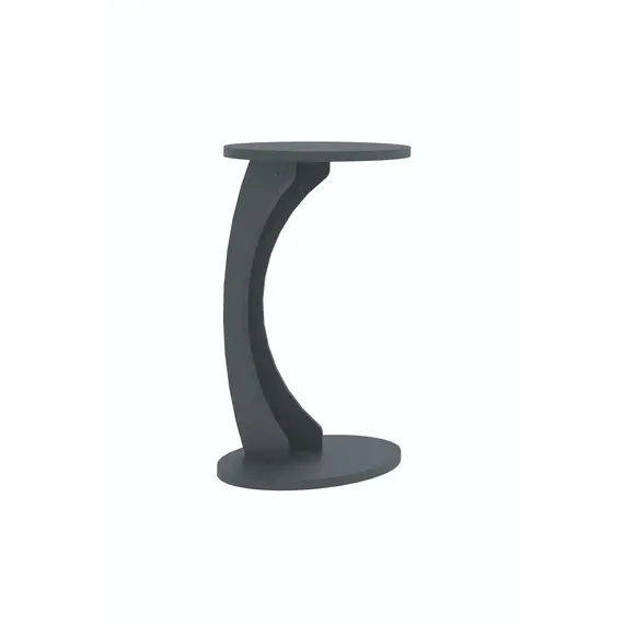 MOBILJE ELLIPSE SIDE TABLE ANTHRACITE, 4 imazh
