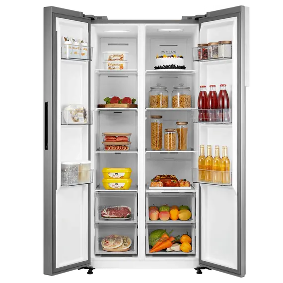 Frigorifer MIDEA MDRS619FIE46 Side By Side 460L E NoFrost Inox Wifi, 5 imazh