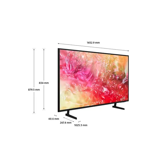 TV 65" Samsung UE65DU7172UXXH Crystal Led 4K Ultra HD Smart TV (2024), 7 imazh
