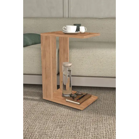 MOBILJE WHEELED COFFEE TABLE - PINE