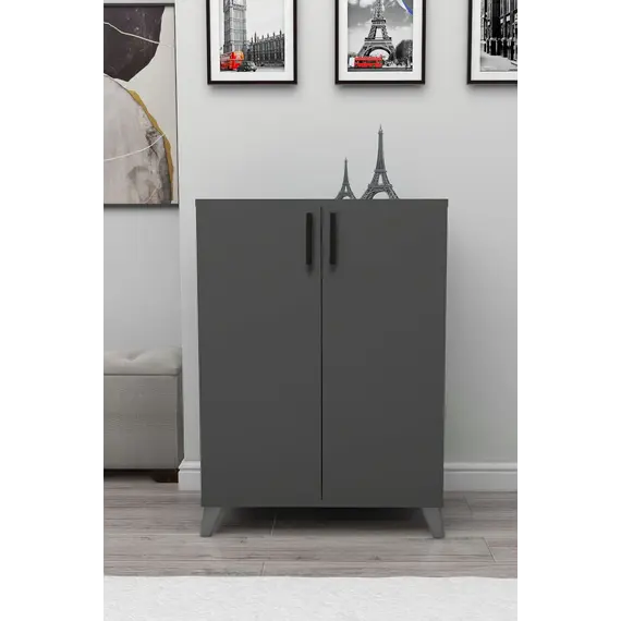 MOBILJE 2 DOORS CEREN CABINET - PINE, 3 imazh