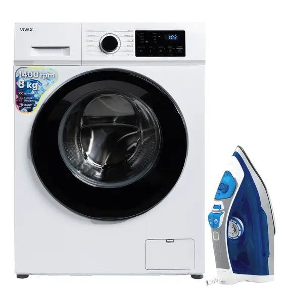 Set Lavatrice  WFL-140812C dhe Hekur Vivax IR-2200SS