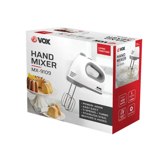 MIKSER DORE VOX MX9109 White, 2 imazh