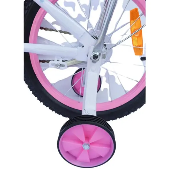 BICIKLETE FUEGO PRINCESA GB10.5-16 WHITE/PIN, 3 imazh