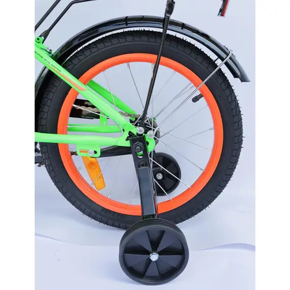 BICIKLETE FUEGO EL NINJO GB10.5-16 BLACK/YELLOW, 4 imazh