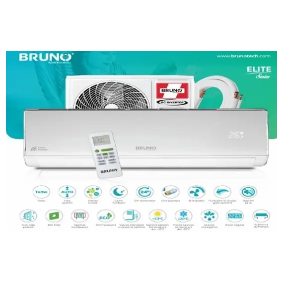 Kondicioner BRUNO BR-24RIM/XA52 ELITE 24000BTU Inverter A++/A+ WIFI, 5 imazh