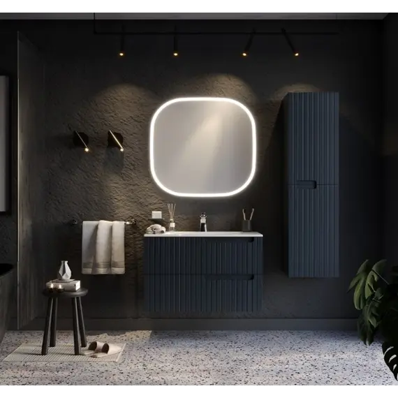 Mobilje Hidrosanitare Modeli ENZA MATTE ANTHARTICE 80x45cm