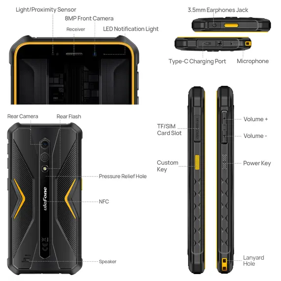 Smartphone ARMOR X12 Pro, 4 imazh