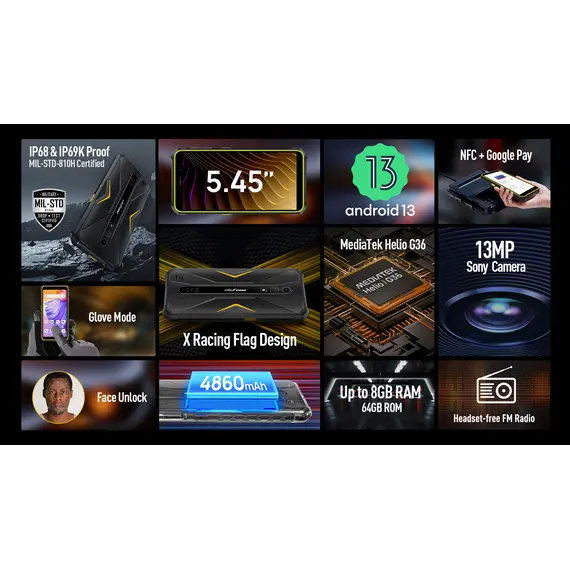 Smartphone ARMOR X12 Pro, 8 imazh