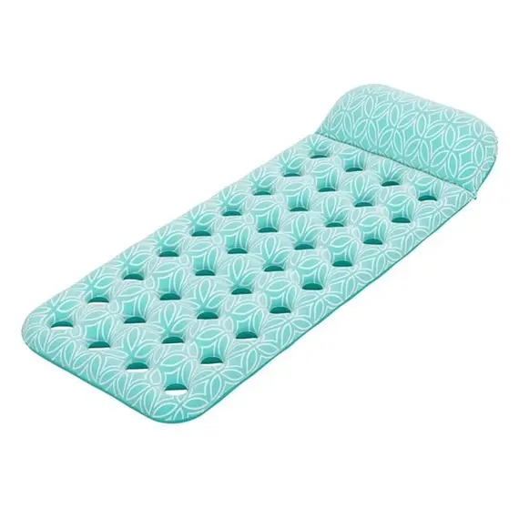 Dyshek uji turkuaz me dizajn aztek i bardhë 198x74, 2 imazh