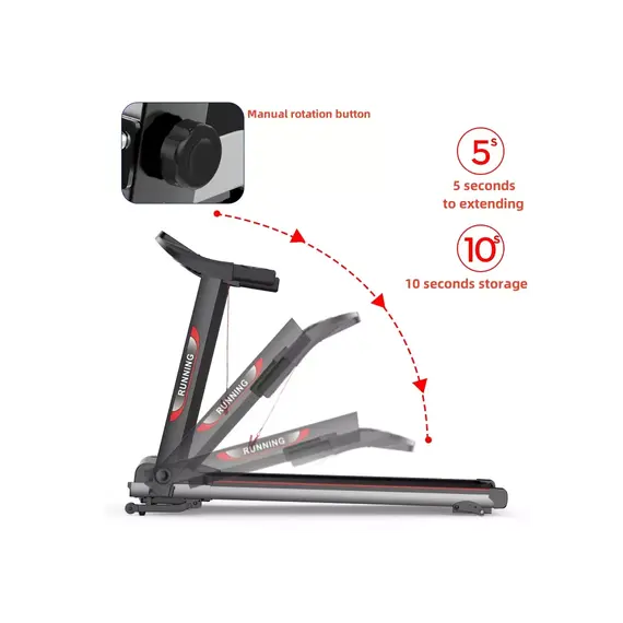 Pistë vrapimi për ecje F-580 me masazhator, 2 imazh