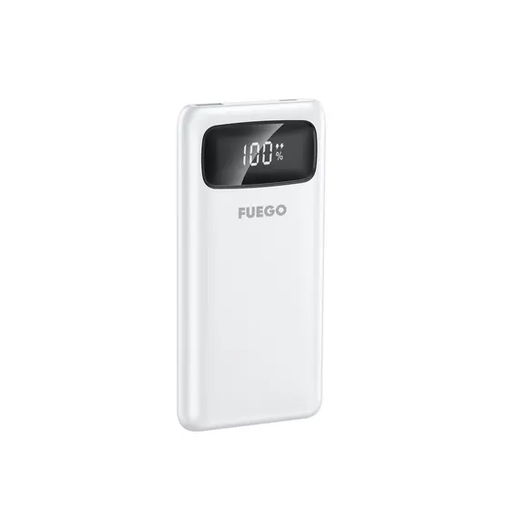 POWERBANK FUEGO FG168K SUPER CHARGE 10000mAh WHITE